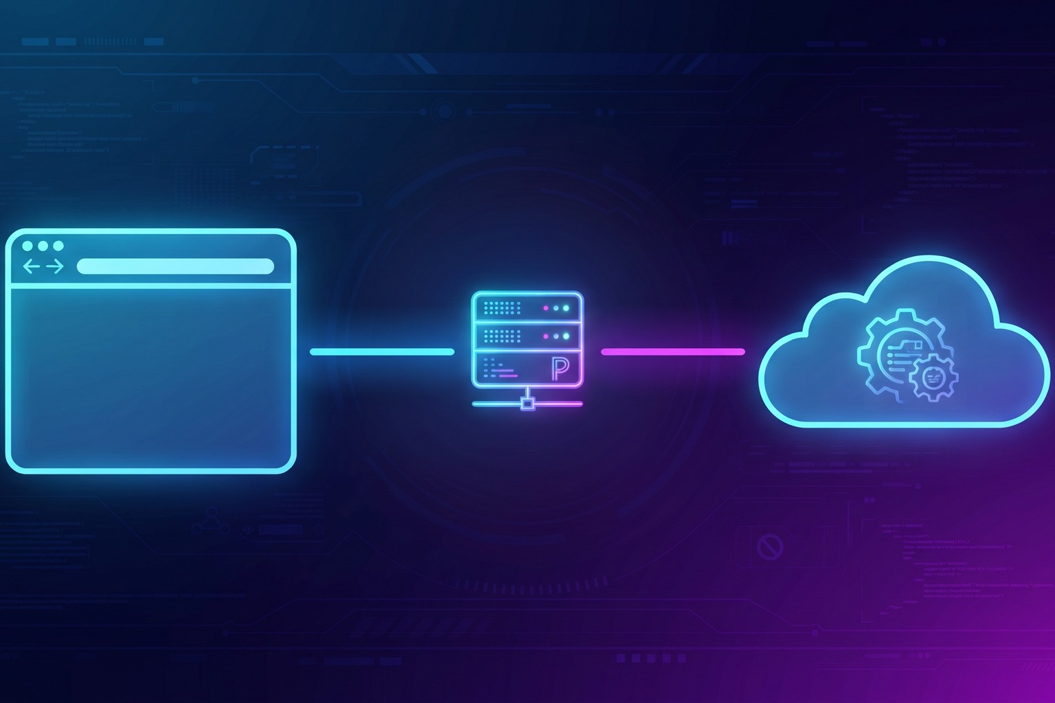 Diagrama do navegador passando pelo proxy pra acessar a API de terceiros